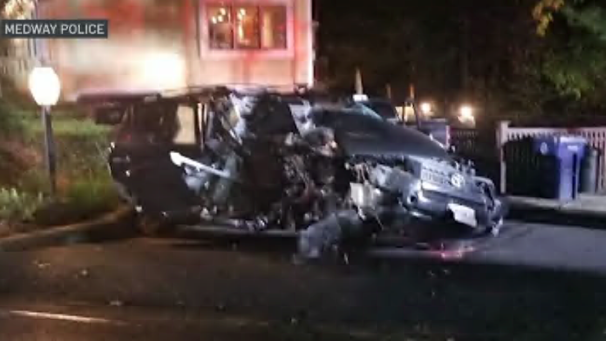 3 Juveniles Injured in Medway Car Crash – NBC Boston
