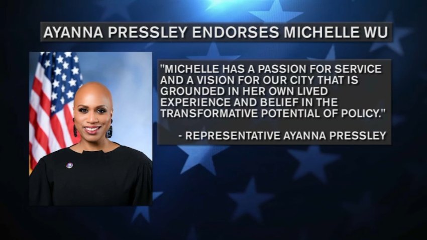 Ayanna Pressley Endorses Michelle Wu for Boston Mayor
