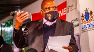 Health Deputy Minister Dr Joe Phaahla, September 02, 2020 in Springs, South Africa.