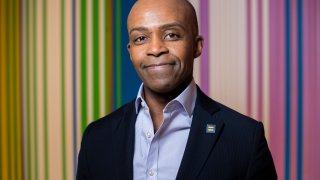 Alphonso David, president of the Human Rights Campaign, is photographed in their office on Tuesday, November 12, 2019.