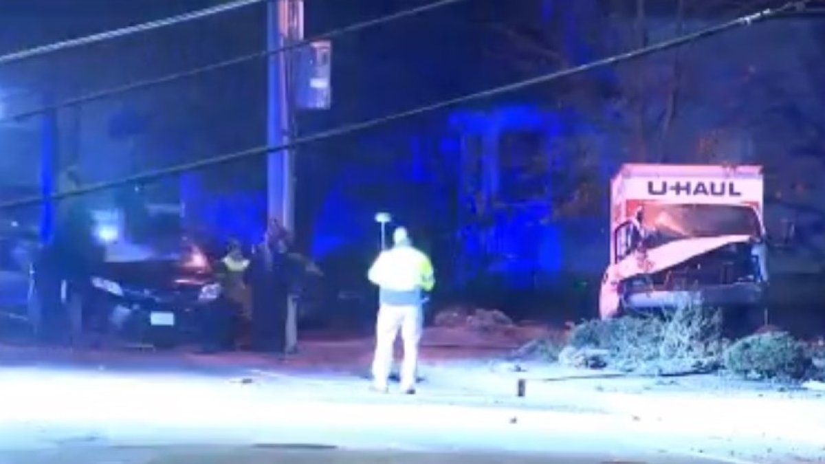Serious Crash Closes Roads in Brockton NBC Boston