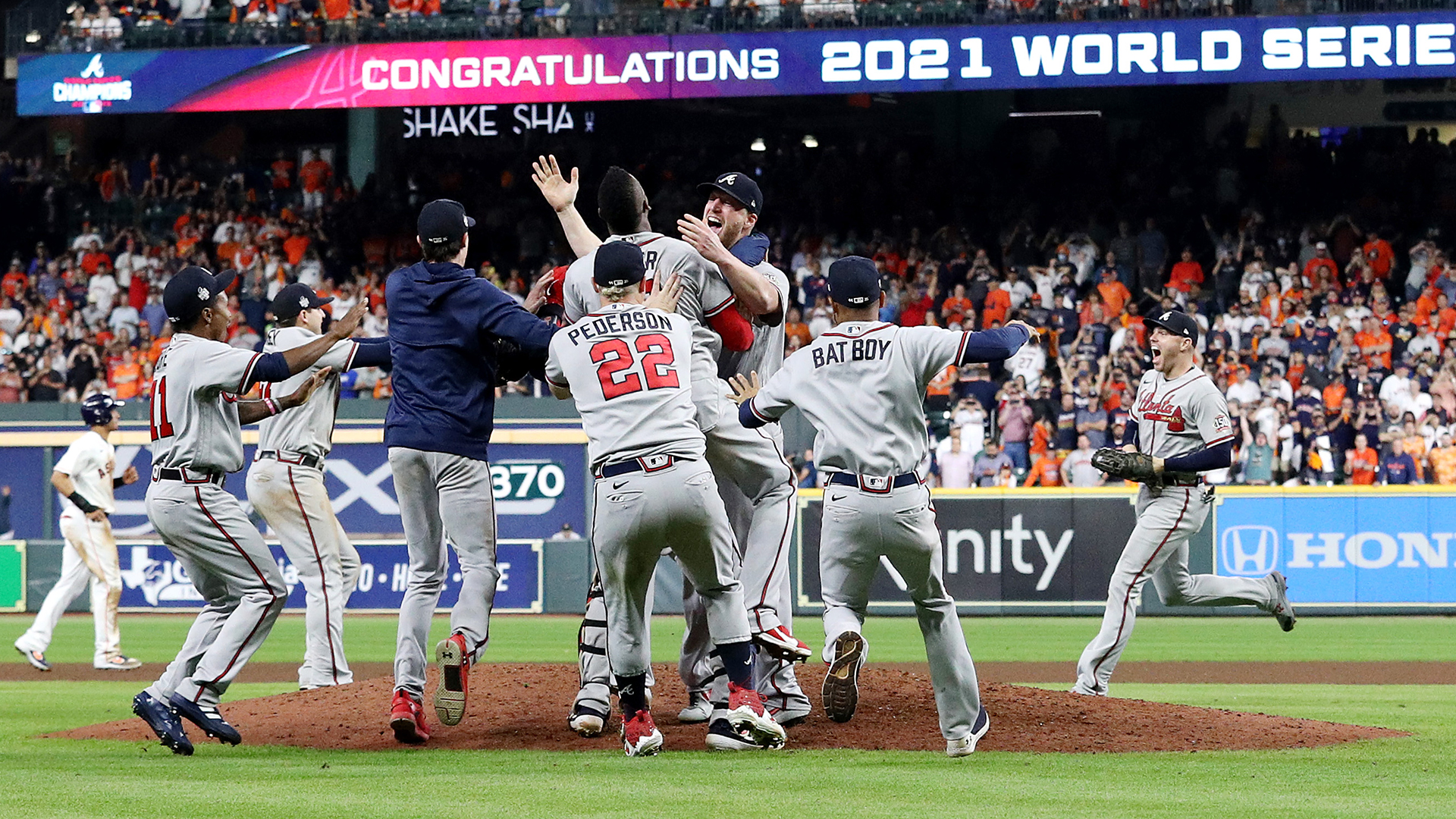 Congratulations to the Atlanta Braves World Champs Series shirt