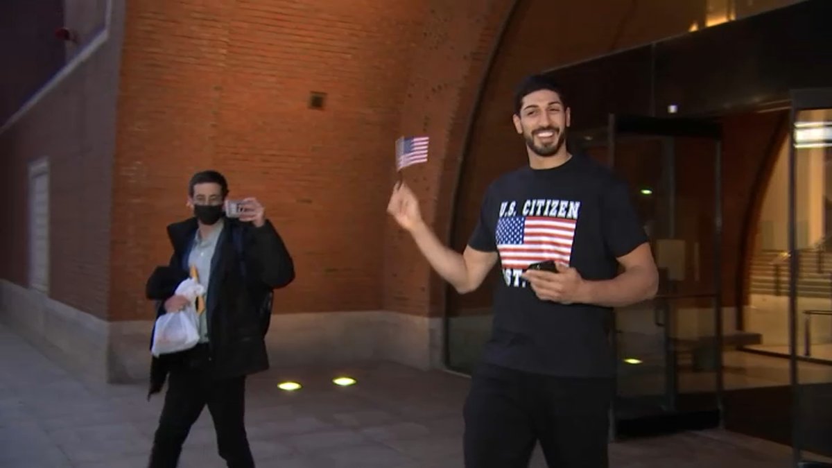 Outspoken Celtic Changes Name to Enes Kanter Freedom: Report