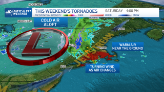 At least eight tornadoes are confirmed to have touched down on Long Island and in Southern New England Saturday evening.