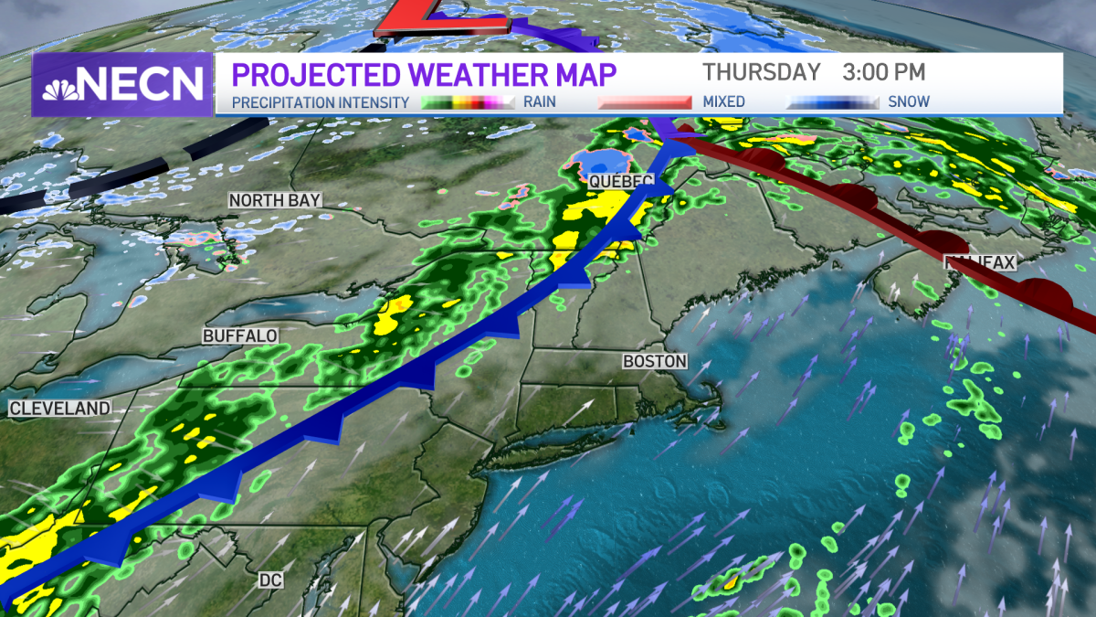 Heavy Rain Expected Thursday Night – Nbc Boston