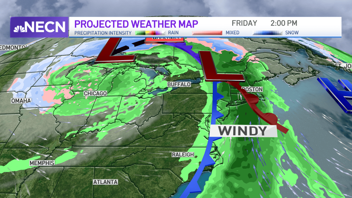 Strong Storm System Could Impact New England on Friday – NBC Boston