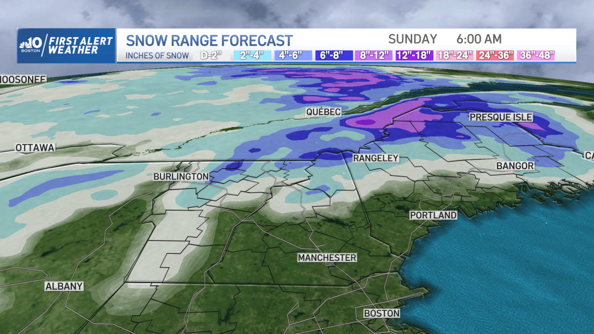 When Will It Snow in New England? Storms Friday, Monday Could Bring ...