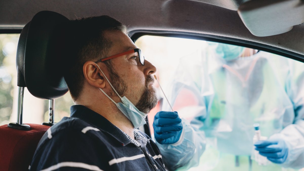 MA COVID Testing Lines Even in Icy Cold NBC Boston