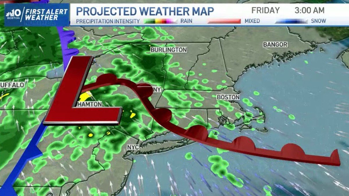 First Alert: Strong Winds Friday Could Bring Power Outages – NBC Boston