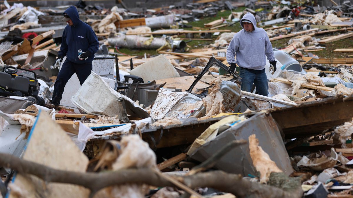 Crews Search for the Missing After Devastating Tornadoes – NBC Boston