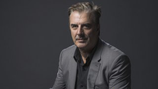 FILE - Chris Noth poses for a portrait during the Television Critics Association Summer Press Tour on July 26, 2017, in Beverly Hills, Calif. Noth will no longer be part of the CBS series “The Equalizer” in the wake of sexual assault allegations against the actor. Universal Television and CBS made a joint announcement Monday, Dec. 20, 2021, that Noth would no longer be part of filming “effective immediately.”