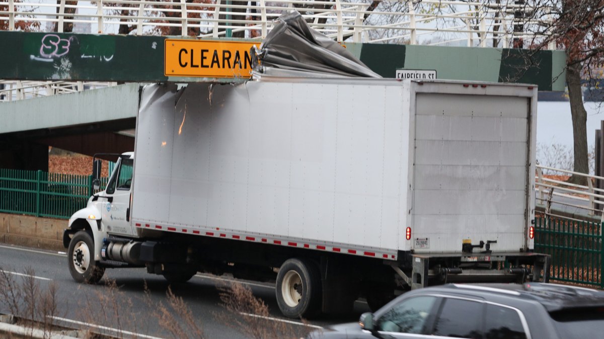 Storrowing in Boston: Truck Gets Stuck on Storrow Drive During Morning ...