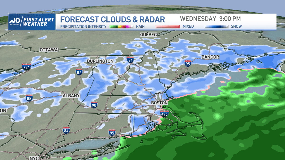 Snow Forecast for Massachusetts: How Many Inches Are We Getting? – NBC ...