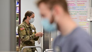 Sgt. Katrina Byrne of the Kentucky National Guard