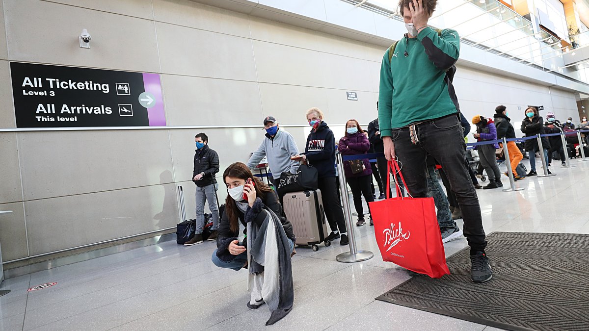 Logan Airport COVID Testing Slows Holiday Travel – NBC Boston