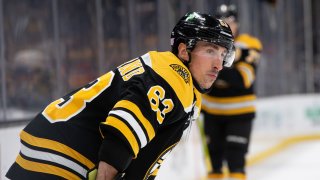 Brad Marchand #63 of the Boston Bruins