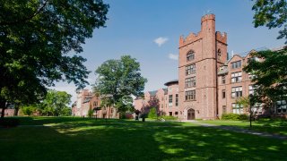 A file photo of Mount Holyoke College.