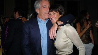 Jeffrey Epstein and Ghislaine Maxwell attend de Grisogono Sponsors The 2005 Wall Street Concert Series Benefitting Wall Street Rising