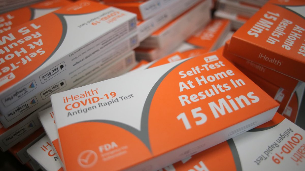 US Announces 3rd Round of Free COVID Tests, Will Ship Up to 8 Tests a Household - NBC10 Boston