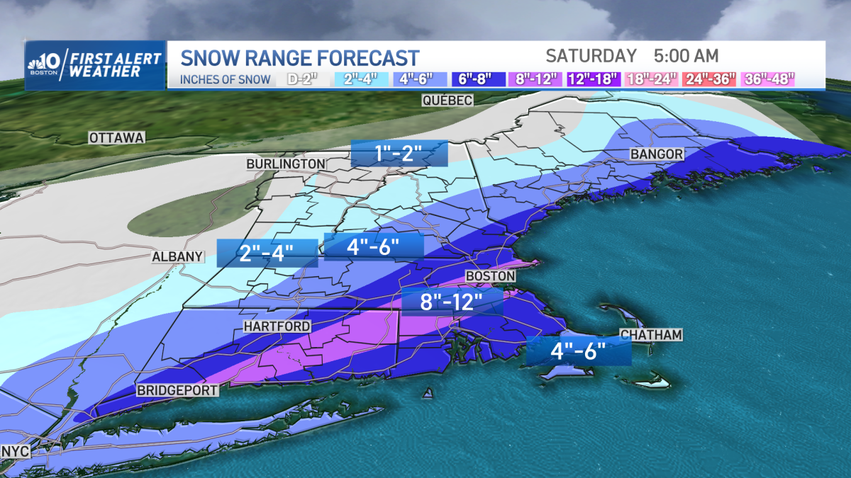 How Much Snow Will Boston Get This Winter? Here's What We Know – NBC Boston