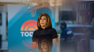 Hoda Kotb on the set of the TODAY Show, June 17, 2021, New York.