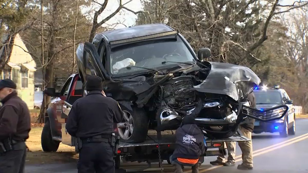 2 Teenagers Hurt in Raynham Crash With Water Delivery Truck Amid Icy