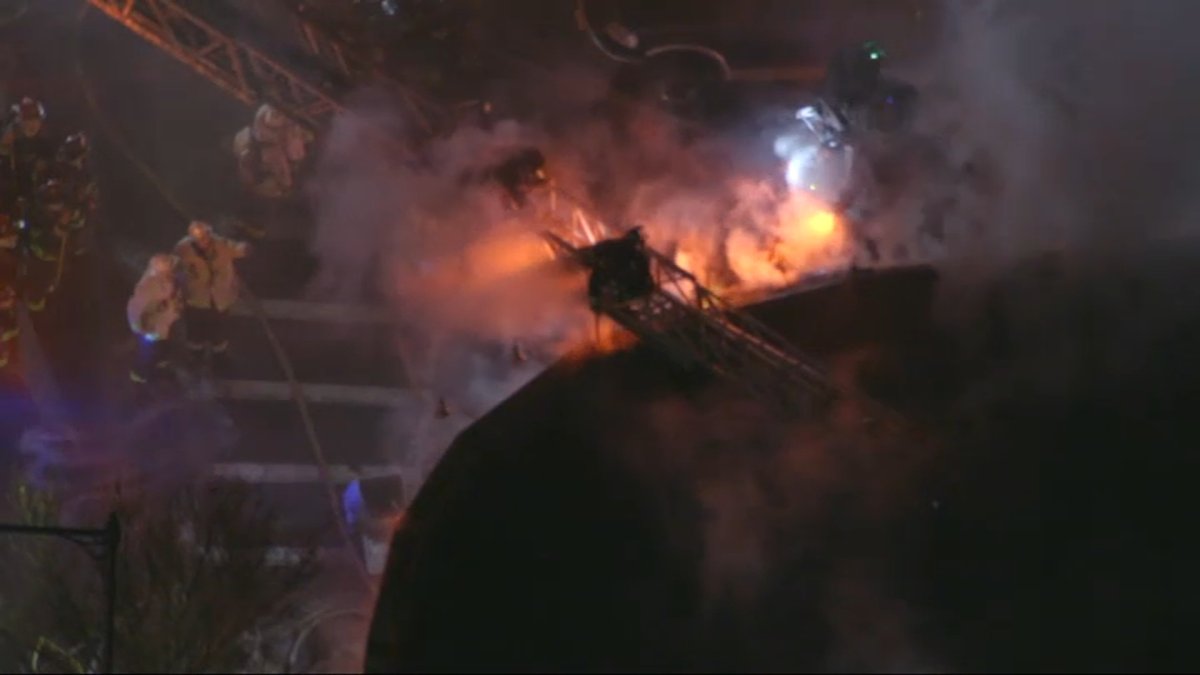 Crews Battle Large Fire at Laundromat in Dorchester NBC Boston