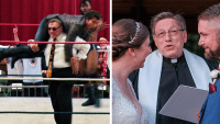 John Cena's Father is a Wrestling Villain (Who Officiates Weddings)