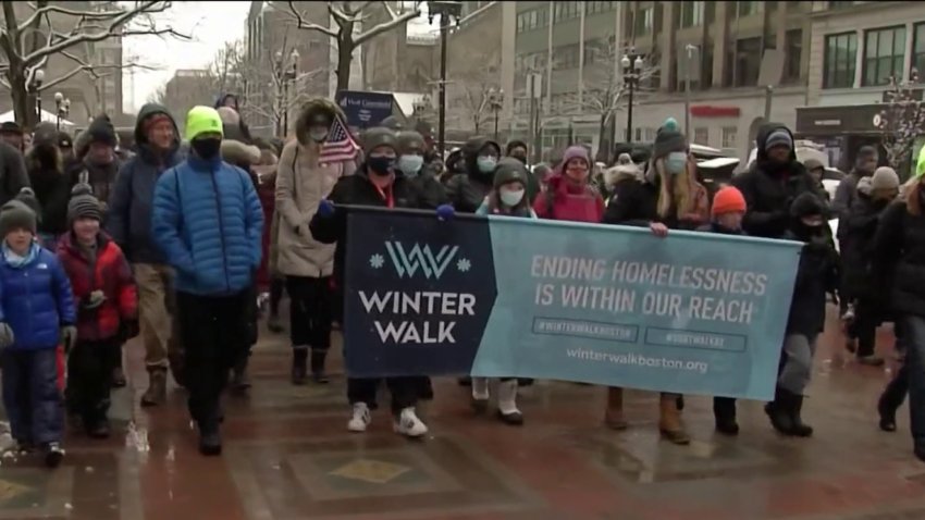 Boston Winter Walk Aims to Combat Homelessness