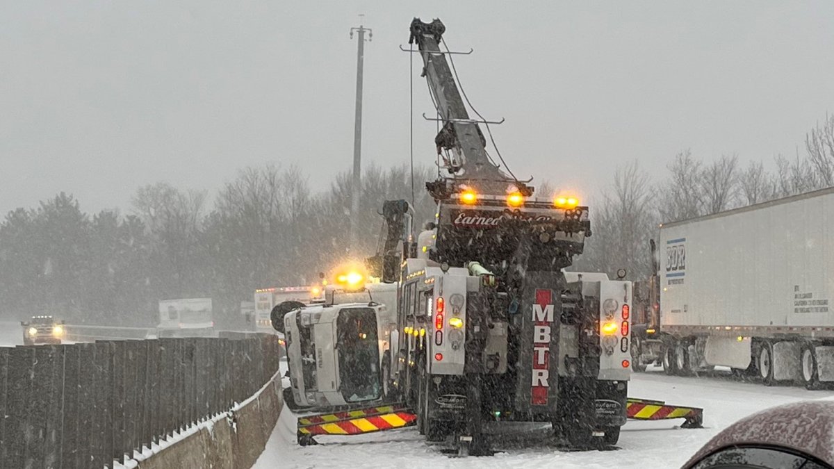 Snow Today Causes Crashes in Massachusetts, New Hampshire – NBC Boston