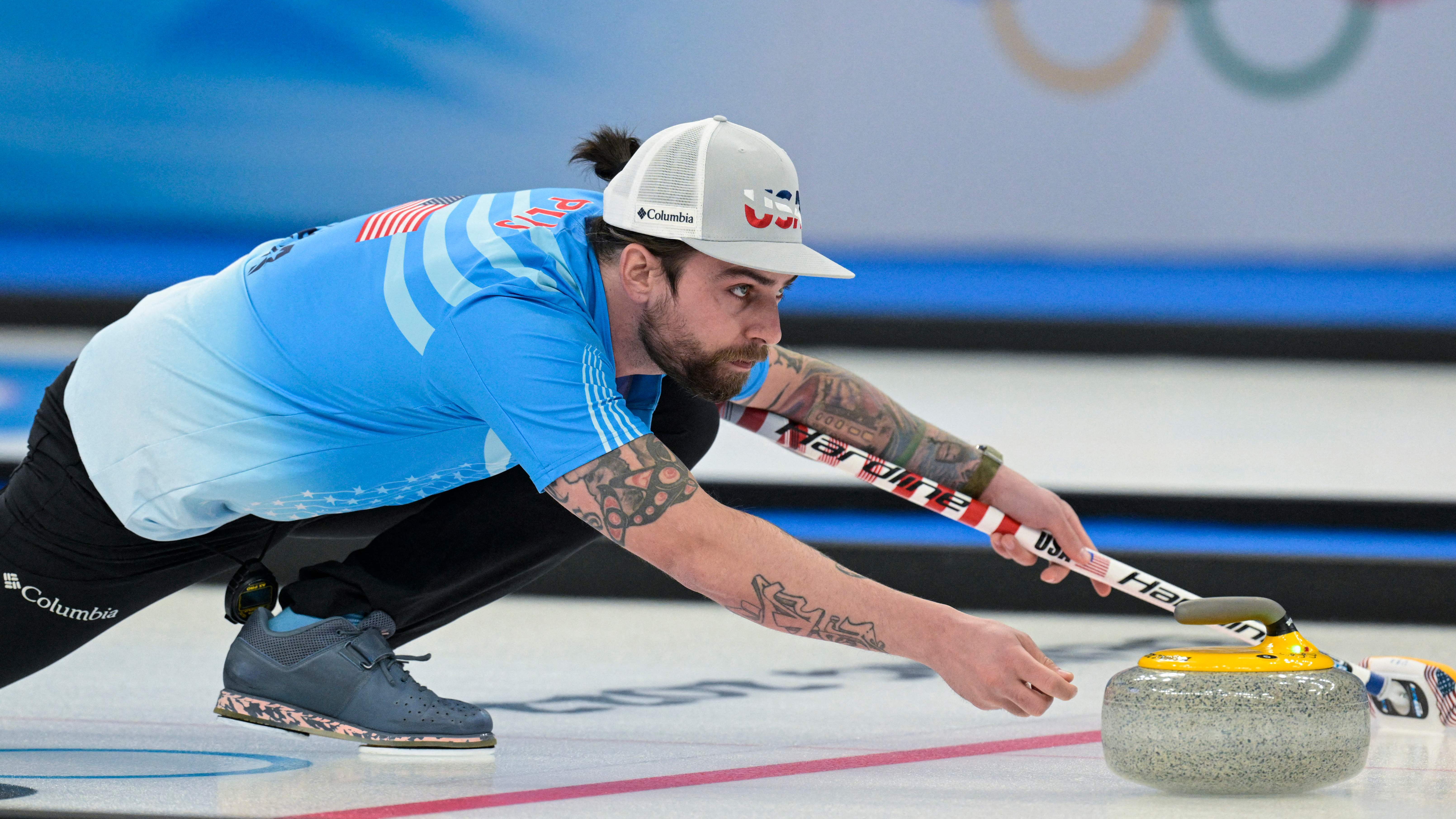 Team USA Falls to Italy in Second Match of Mixed Doubles Curling Competition