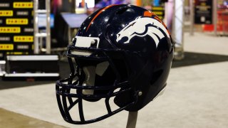 Denver Broncos helmet