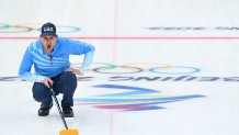 John Shuster of Team United States competes