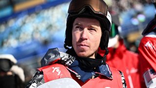 Shaun White competes at the 2022 Winter Olympics