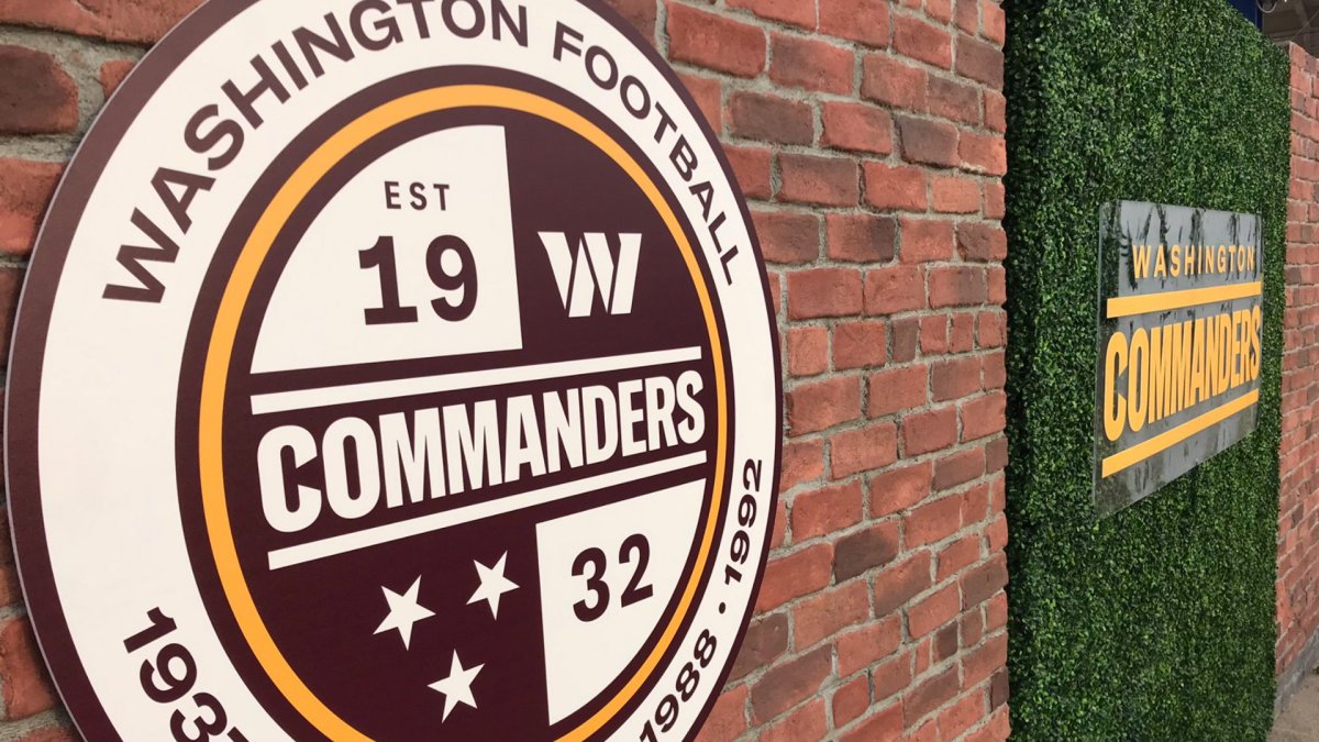 Washington Commanders want to change dates on crest logo