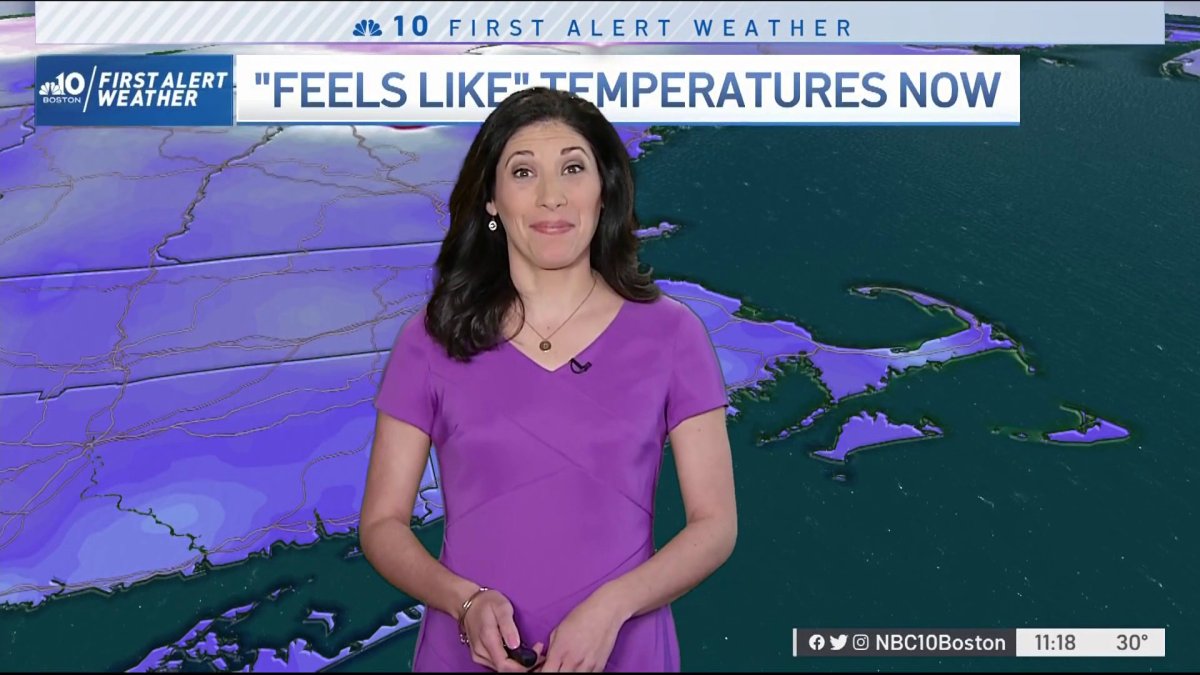 Forecast: Cold Again Tuesday, Warmer Temps Later This Week – NBC Boston
