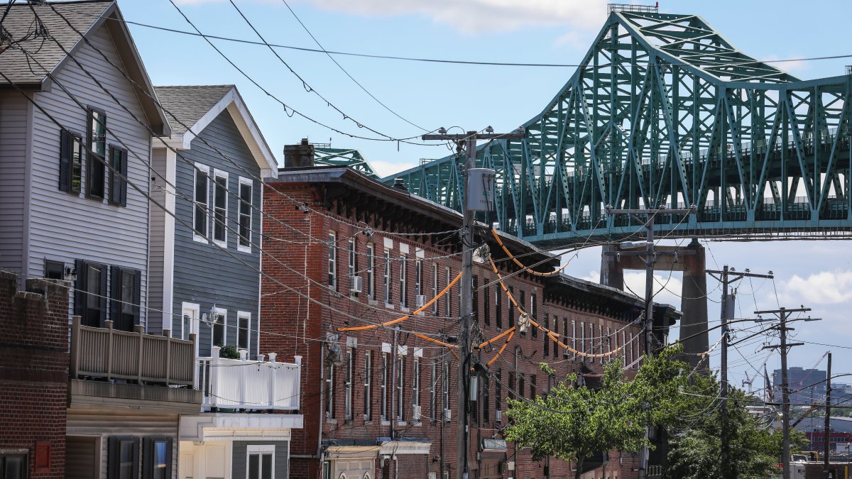 Tobin Bridge lead paint chips in Chelsea MA NBC Boston