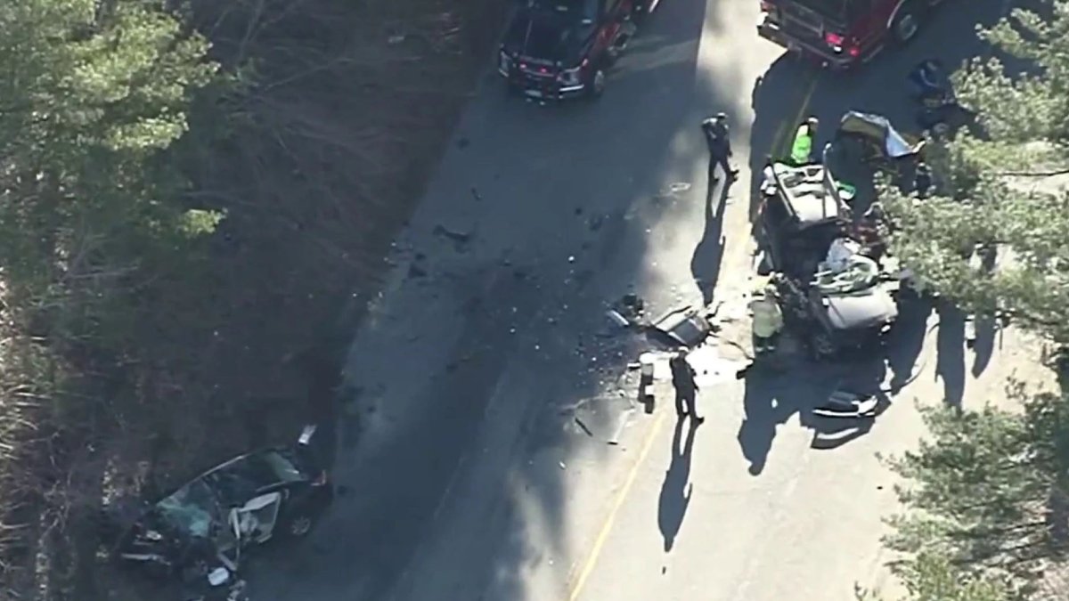 Littleton, MA HeadOn Crash Closes Road NBC Boston