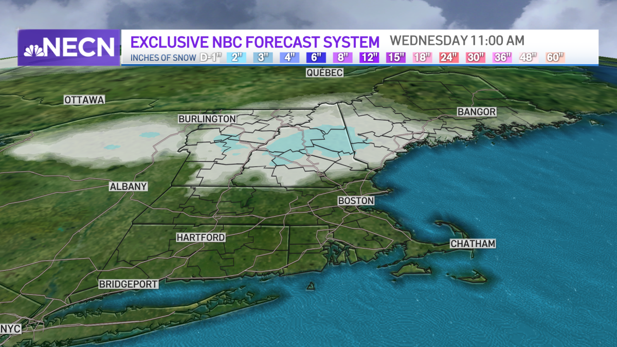 New England Snow Forecast How Much Snow Will We Get Tuesday Night