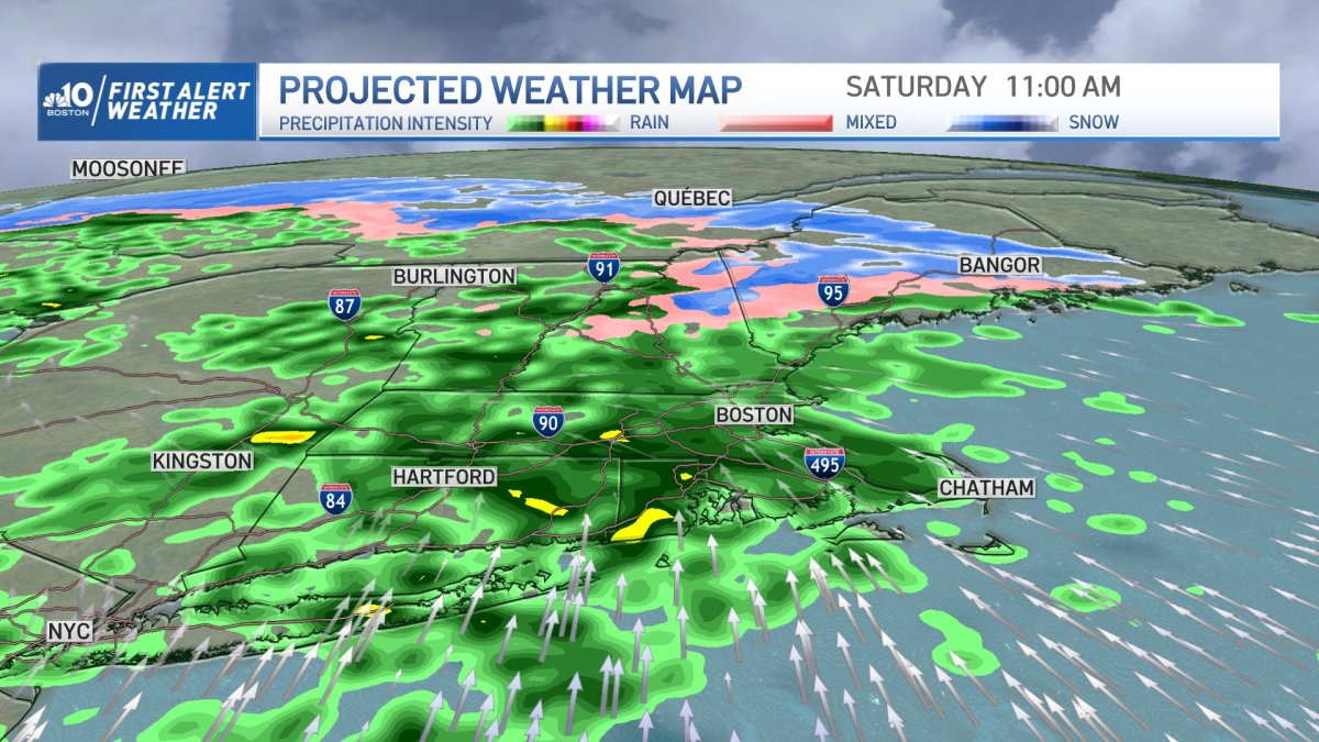 Sunny Friday With Temps in the 70s Before Rain Moves in – NBC Boston