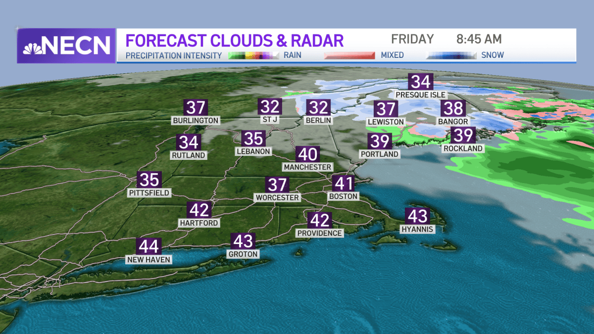 New England Weather: Windy and Cool, But Mostly Dry – NBC Boston