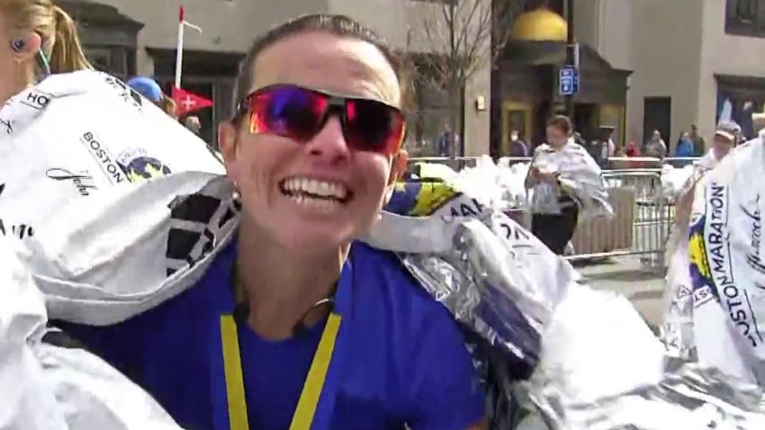 The Stories From the Boston Marathon Finish Line