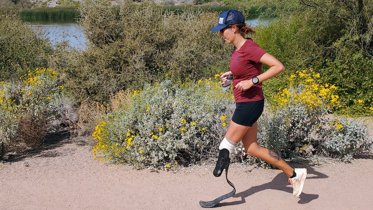 102 Marathons in 102 Days Amputee Runner Jacky HuntBroersma Aims to