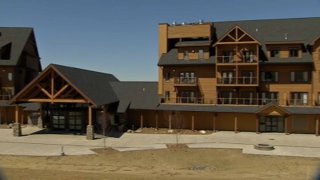 exterior shot of Jay Peak Resort