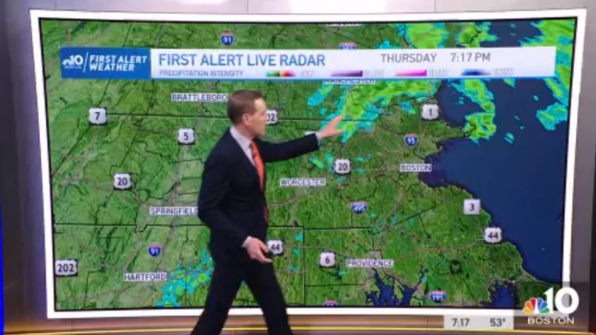 Weather Forecast Clouds Decrease Overnight NBC Boston