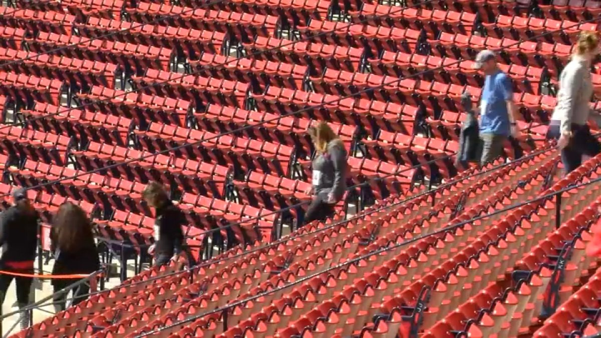 Boston Fight for Air Climb Held at Fenway Park NBC Boston