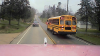 Watch: Out-of-Control Truck Narrowly Misses School Bus Full of Children