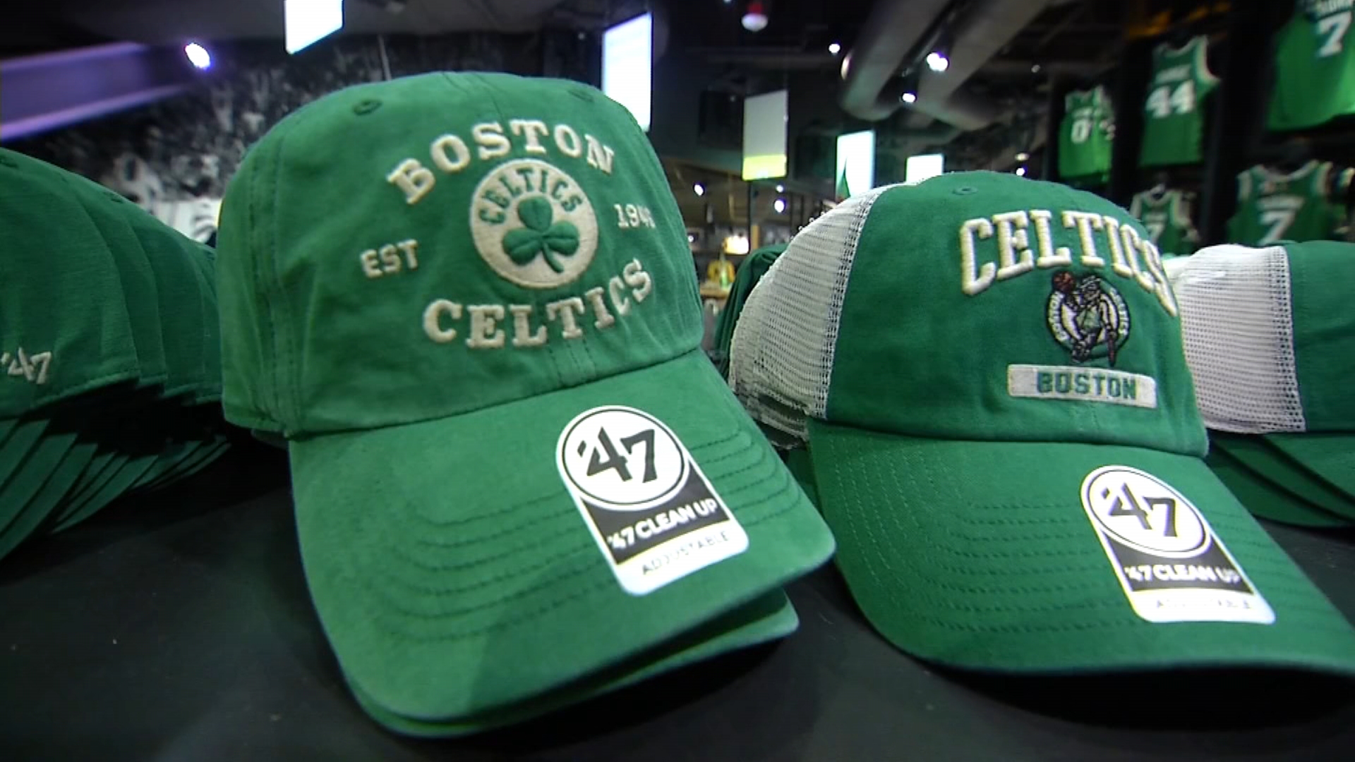 Boston Celtics '47 2022 NBA Finals Clean Up Adjustable Hat - White