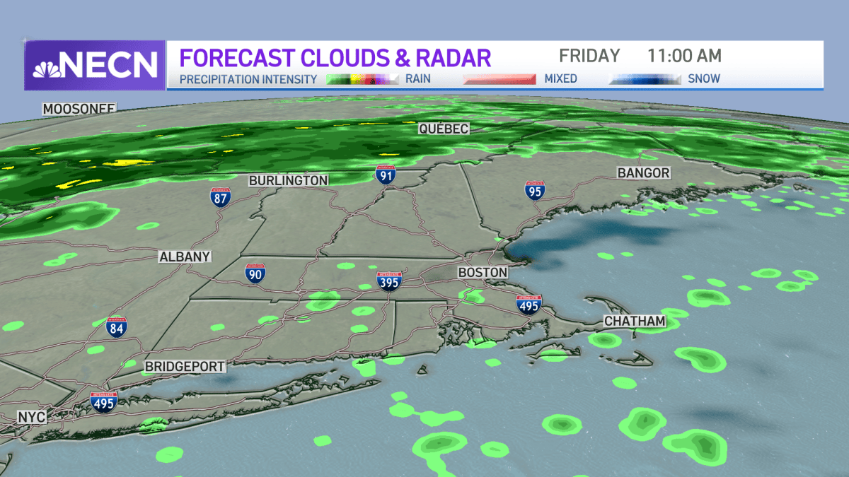 Memorial Day Weekend Forecast: Mostly Cloudy, Chance of Rain in Mass ...