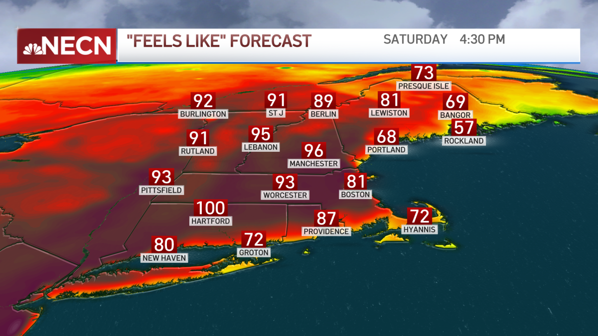 Dangerous Heat, Severe Storms Possible in New England – NBC Boston